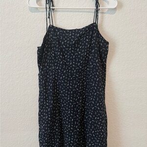 Old Navy Dark Blue Floral Top